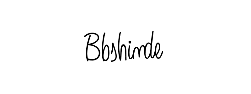 Use a signature maker to create a handwritten signature online. With this signature software, you can design (Angelique-Rose-font-FFP) your own signature for name Bbshinde. Bbshinde signature style 5 images and pictures png