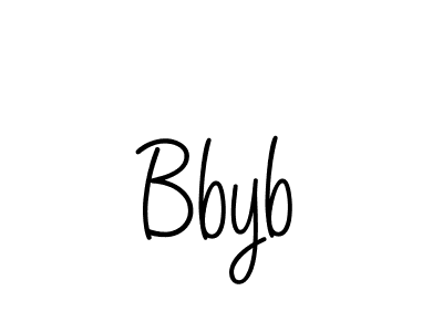 You should practise on your own different ways (Angelique-Rose-font-FFP) to write your name (Bbyb) in signature. don't let someone else do it for you. Bbyb signature style 5 images and pictures png