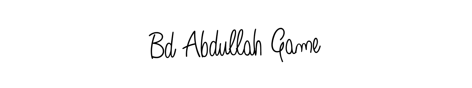 Here are the top 10 professional signature styles for the name Bd Abdullah Game. These are the best autograph styles you can use for your name. Bd Abdullah Game signature style 5 images and pictures png