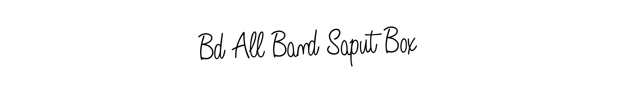 Design your own signature with our free online signature maker. With this signature software, you can create a handwritten (Angelique-Rose-font-FFP) signature for name Bd All Band Saput Box. Bd All Band Saput Box signature style 5 images and pictures png