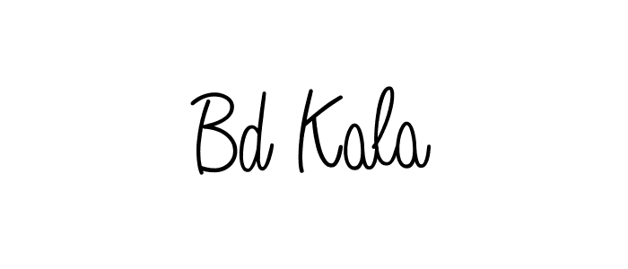 Angelique-Rose-font-FFP is a professional signature style that is perfect for those who want to add a touch of class to their signature. It is also a great choice for those who want to make their signature more unique. Get Bd Kala name to fancy signature for free. Bd Kala signature style 5 images and pictures png