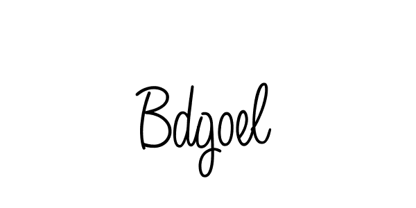 Once you've used our free online signature maker to create your best signature Angelique-Rose-font-FFP style, it's time to enjoy all of the benefits that Bdgoel name signing documents. Bdgoel signature style 5 images and pictures png