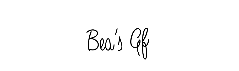 if you are searching for the best signature style for your name Bea’s Gf. so please give up your signature search. here we have designed multiple signature styles  using Angelique-Rose-font-FFP. Bea’s Gf signature style 5 images and pictures png