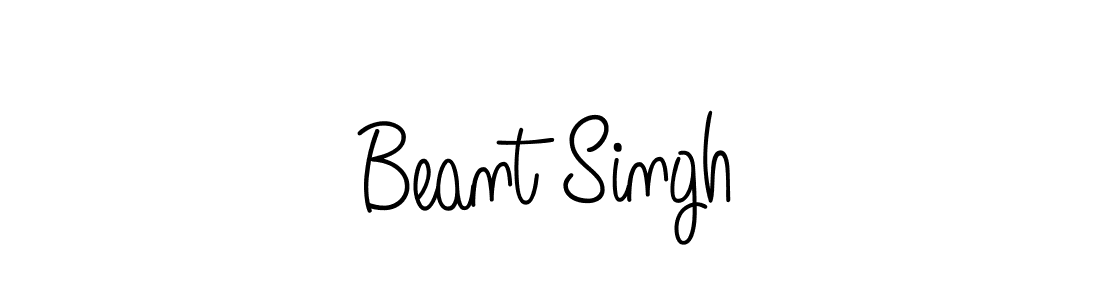 Make a beautiful signature design for name Beant Singh. Use this online signature maker to create a handwritten signature for free. Beant Singh signature style 5 images and pictures png