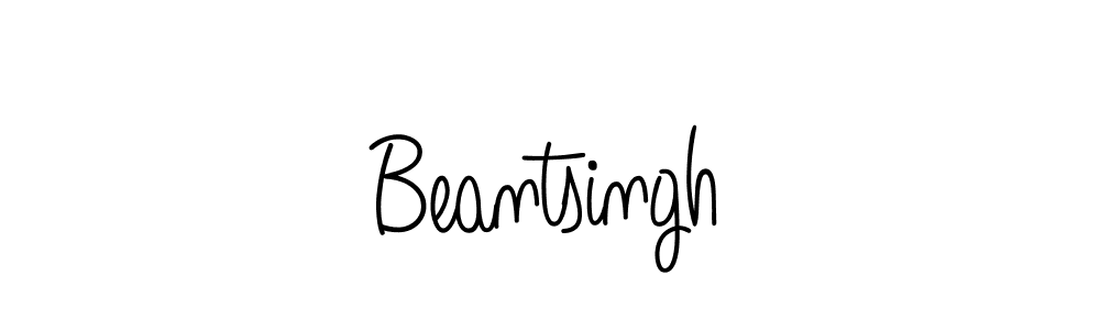 Beantsingh stylish signature style. Best Handwritten Sign (Angelique-Rose-font-FFP) for my name. Handwritten Signature Collection Ideas for my name Beantsingh. Beantsingh signature style 5 images and pictures png