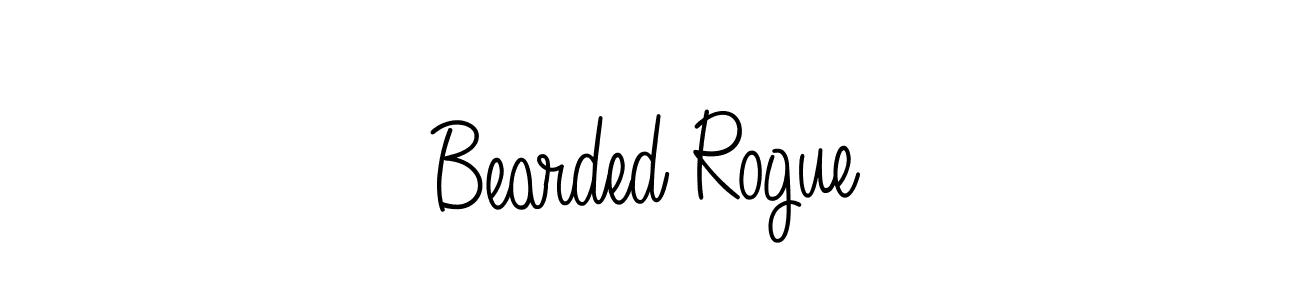 Create a beautiful signature design for name Bearded Rogue. With this signature (Angelique-Rose-font-FFP) fonts, you can make a handwritten signature for free. Bearded Rogue signature style 5 images and pictures png