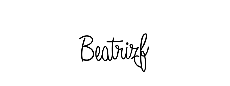 Best and Professional Signature Style for Beatrizf. Angelique-Rose-font-FFP Best Signature Style Collection. Beatrizf signature style 5 images and pictures png