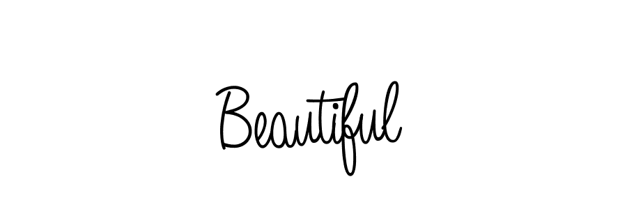 The best way (Angelique-Rose-font-FFP) to make a short signature is to pick only two or three words in your name. The name Beautiful include a total of six letters. For converting this name. Beautiful signature style 5 images and pictures png