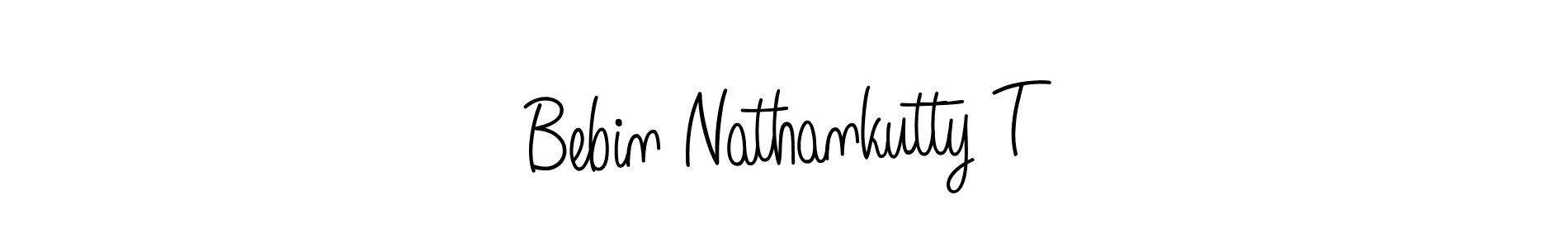 Also You can easily find your signature by using the search form. We will create Bebin Nathankutty T name handwritten signature images for you free of cost using Angelique-Rose-font-FFP sign style. Bebin Nathankutty T signature style 5 images and pictures png