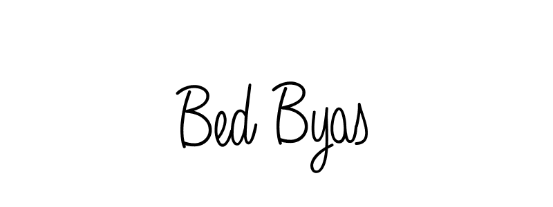 How to make Bed Byas signature? Angelique-Rose-font-FFP is a professional autograph style. Create handwritten signature for Bed Byas name. Bed Byas signature style 5 images and pictures png