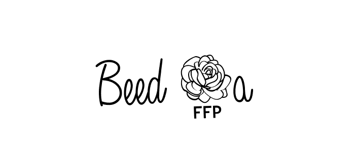 Design your own signature with our free online signature maker. With this signature software, you can create a handwritten (Angelique-Rose-font-FFP) signature for name Beed 1a. Beed 1a signature style 5 images and pictures png