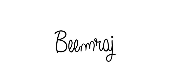 How to Draw Beemraj signature style? Angelique-Rose-font-FFP is a latest design signature styles for name Beemraj. Beemraj signature style 5 images and pictures png