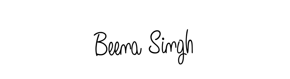 Best and Professional Signature Style for Beena Singh. Angelique-Rose-font-FFP Best Signature Style Collection. Beena Singh signature style 5 images and pictures png