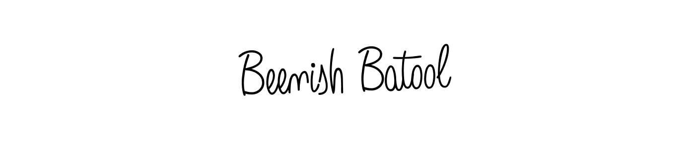 This is the best signature style for the Beenish Batool name. Also you like these signature font (Angelique-Rose-font-FFP). Mix name signature. Beenish Batool signature style 5 images and pictures png