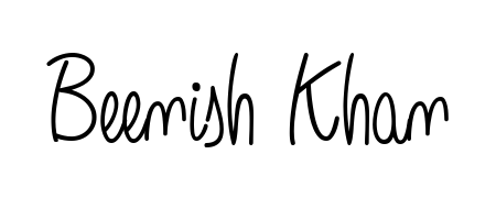 Looking for an artistic signature for Beenish Khan? The Angelique-Rose-font-FFP calligraphy style gives a sophisticated flow suitable for business cards and emails. Beenish Khan signature style 5 images and pictures png