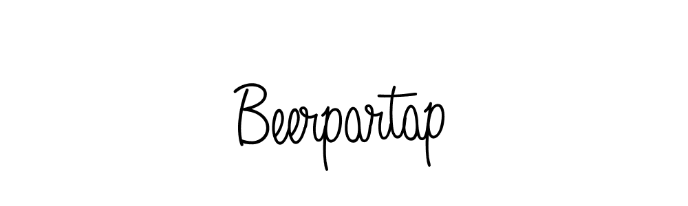 How to make Beerpartap signature? Angelique-Rose-font-FFP is a professional autograph style. Create handwritten signature for Beerpartap name. Beerpartap signature style 5 images and pictures png