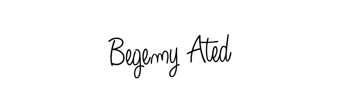 Design your own signature with our free online signature maker. With this signature software, you can create a handwritten (Angelique-Rose-font-FFP) signature for name Begemy Ated. Begemy Ated signature style 5 images and pictures png