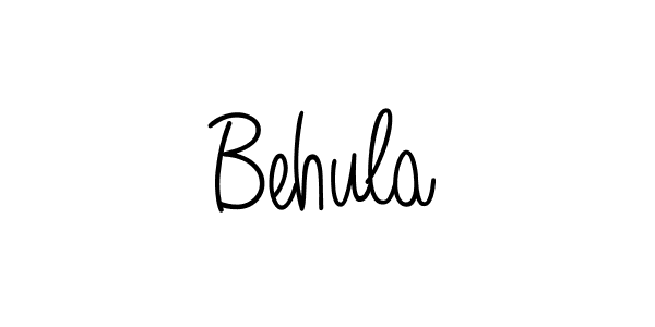 How to Draw Behula signature style? Angelique-Rose-font-FFP is a latest design signature styles for name Behula. Behula signature style 5 images and pictures png