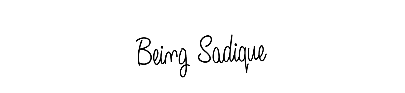Once you've used our free online signature maker to create your best signature Angelique-Rose-font-FFP style, it's time to enjoy all of the benefits that Being Sadique name signing documents. Being Sadique signature style 5 images and pictures png