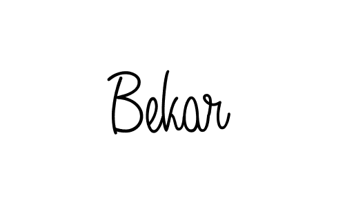 Make a beautiful signature design for name Bekar. Use this online signature maker to create a handwritten signature for free. Bekar signature style 5 images and pictures png