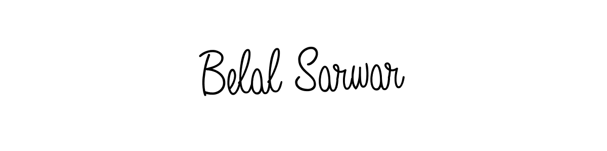 The best way (Angelique-Rose-font-FFP) to make a short signature is to pick only two or three words in your name. The name Belal Sarwar include a total of six letters. For converting this name. Belal Sarwar signature style 5 images and pictures png