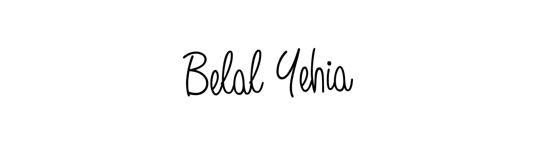 You can use this online signature creator to create a handwritten signature for the name Belal Yehia. This is the best online autograph maker. Belal Yehia signature style 5 images and pictures png