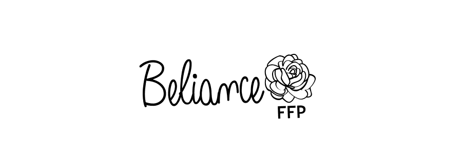 Create a beautiful signature design for name Beliance7. With this signature (Angelique-Rose-font-FFP) fonts, you can make a handwritten signature for free. Beliance7 signature style 5 images and pictures png