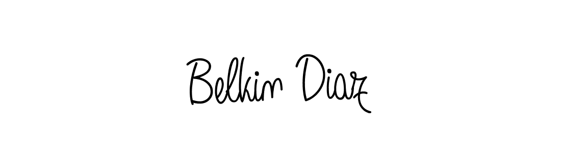 How to make Belkin Diaz name signature. Use Angelique-Rose-font-FFP style for creating short signs online. This is the latest handwritten sign. Belkin Diaz signature style 5 images and pictures png