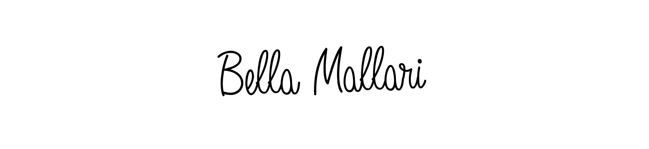 Check out images of Autograph of Bella Mallari name. Actor Bella Mallari Signature Style. Angelique-Rose-font-FFP is a professional sign style online. Bella Mallari signature style 5 images and pictures png