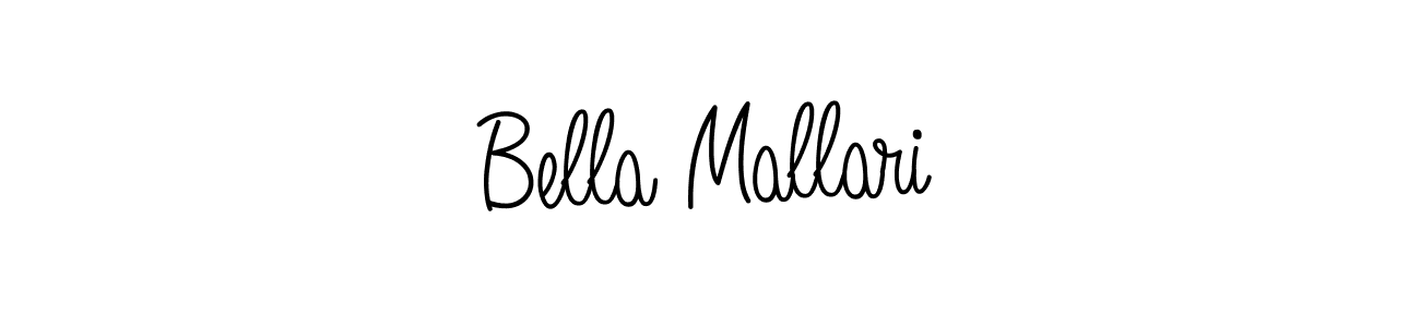 Make a short Bella Mallari signature style. Manage your documents anywhere anytime using Angelique-Rose-font-FFP. Create and add eSignatures, submit forms, share and send files easily. Bella Mallari signature style 5 images and pictures png