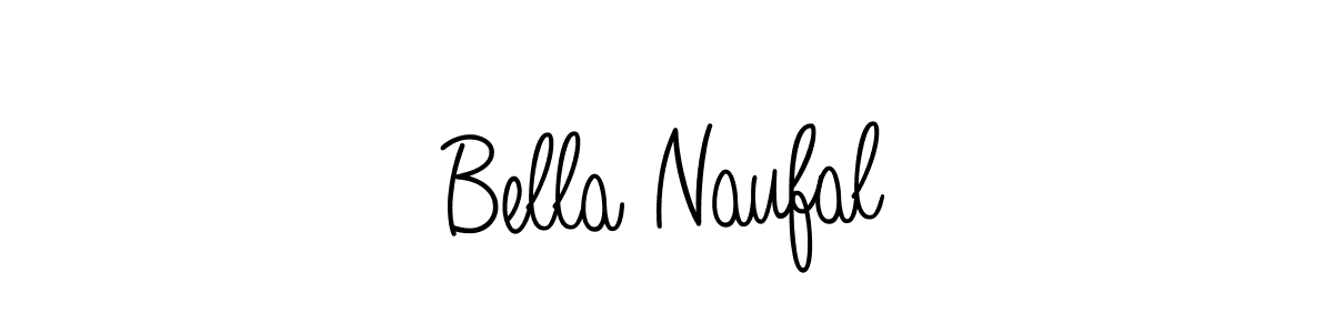 How to make Bella Naufal name signature. Use Angelique-Rose-font-FFP style for creating short signs online. This is the latest handwritten sign. Bella Naufal signature style 5 images and pictures png