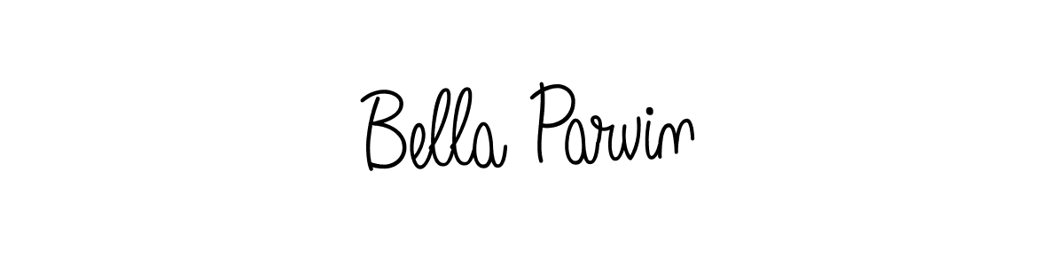 Check out images of Autograph of Bella Parvin name. Actor Bella Parvin Signature Style. Angelique-Rose-font-FFP is a professional sign style online. Bella Parvin signature style 5 images and pictures png