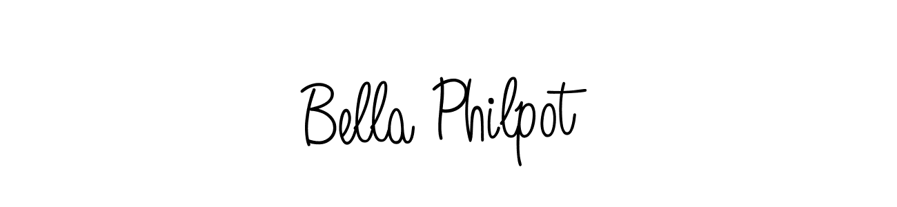 Design your own signature with our free online signature maker. With this signature software, you can create a handwritten (Angelique-Rose-font-FFP) signature for name Bella Philpot. Bella Philpot signature style 5 images and pictures png