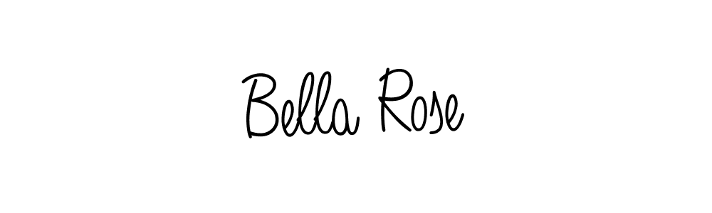How to make Bella Rose name signature. Use Angelique-Rose-font-FFP style for creating short signs online. This is the latest handwritten sign. Bella Rose signature style 5 images and pictures png