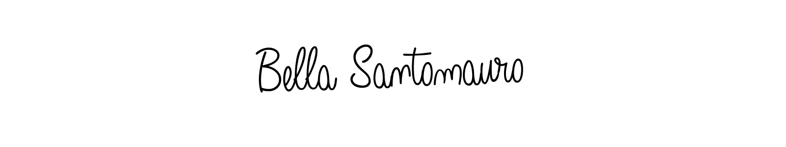 Angelique-Rose-font-FFP is a professional signature style that is perfect for those who want to add a touch of class to their signature. It is also a great choice for those who want to make their signature more unique. Get Bella Santomauro name to fancy signature for free. Bella Santomauro signature style 5 images and pictures png