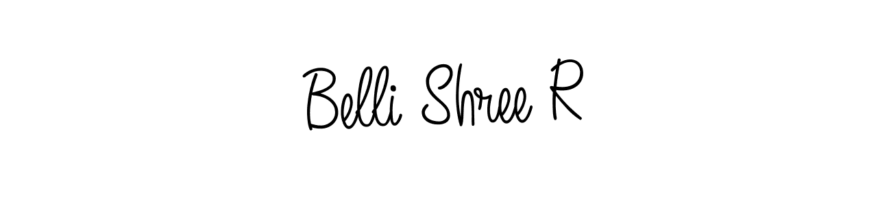 You can use this online signature creator to create a handwritten signature for the name Belli Shree R. This is the best online autograph maker. Belli Shree R signature style 5 images and pictures png