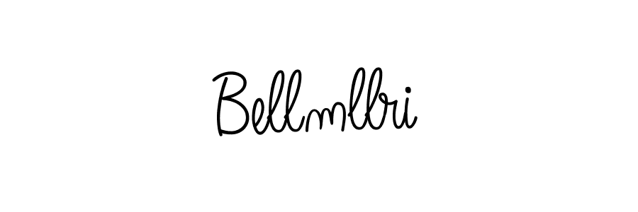 Create a beautiful signature design for name Bellmllri. With this signature (Angelique-Rose-font-FFP) fonts, you can make a handwritten signature for free. Bellmllri signature style 5 images and pictures png