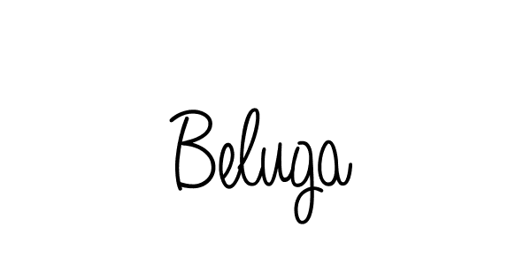 Create a beautiful signature design for name Beluga. With this signature (Angelique-Rose-font-FFP) fonts, you can make a handwritten signature for free. Beluga signature style 5 images and pictures png