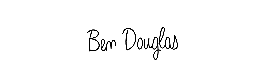 Best and Professional Signature Style for Ben Douglas. Angelique-Rose-font-FFP Best Signature Style Collection. Ben Douglas signature style 5 images and pictures png