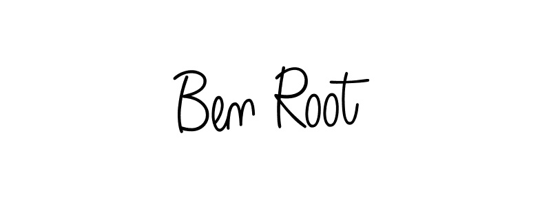 The best way (Angelique-Rose-font-FFP) to make a short signature is to pick only two or three words in your name. The name Ben Root include a total of six letters. For converting this name. Ben Root signature style 5 images and pictures png