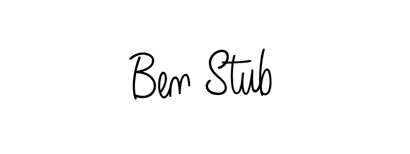Once you've used our free online signature maker to create your best signature Angelique-Rose-font-FFP style, it's time to enjoy all of the benefits that Ben Stub name signing documents. Ben Stub signature style 5 images and pictures png
