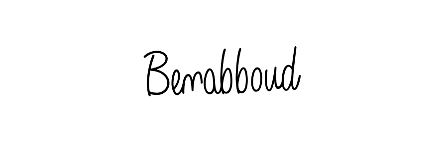 if you are searching for the best signature style for your name Benabboud. so please give up your signature search. here we have designed multiple signature styles  using Angelique-Rose-font-FFP. Benabboud signature style 5 images and pictures png