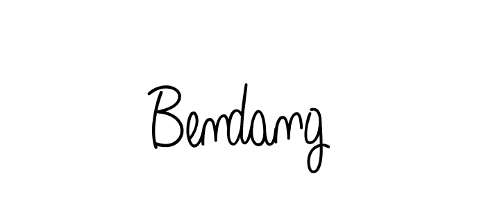 Make a beautiful signature design for name Bendang. With this signature (Angelique-Rose-font-FFP) style, you can create a handwritten signature for free. Bendang signature style 5 images and pictures png