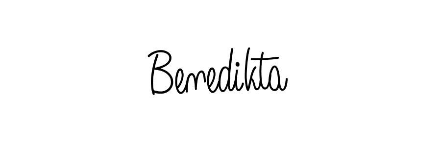 Best and Professional Signature Style for Benedikta. Angelique-Rose-font-FFP Best Signature Style Collection. Benedikta signature style 5 images and pictures png