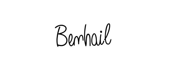 See photos of Benhail official signature by Spectra . Check more albums & portfolios. Read reviews & check more about Angelique-Rose-font-FFP font. Benhail signature style 5 images and pictures png