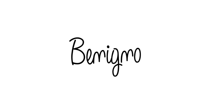 The best way (Angelique-Rose-font-FFP) to make a short signature is to pick only two or three words in your name. The name Benigno include a total of six letters. For converting this name. Benigno signature style 5 images and pictures png