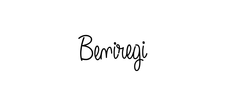 This is the best signature style for the Beniregi name. Also you like these signature font (Angelique-Rose-font-FFP). Mix name signature. Beniregi signature style 5 images and pictures png