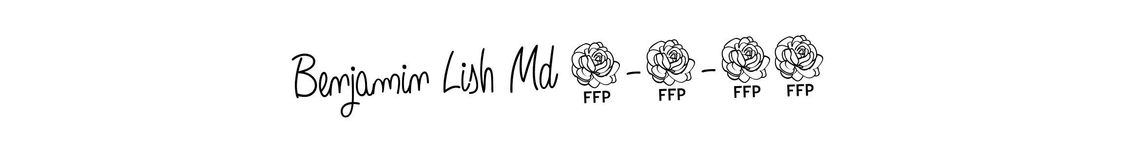 Once you've used our free online signature maker to create your best signature Angelique-Rose-font-FFP style, it's time to enjoy all of the benefits that Benjamin Lish Md 3-8-24 name signing documents. Benjamin Lish Md 3-8-24 signature style 5 images and pictures png
