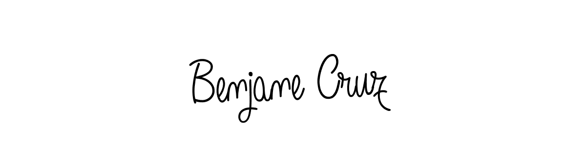 Check out images of Autograph of Benjane Cruz name. Actor Benjane Cruz Signature Style. Angelique-Rose-font-FFP is a professional sign style online. Benjane Cruz signature style 5 images and pictures png