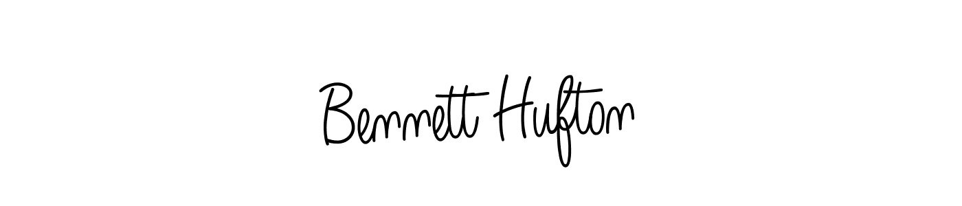 How to make Bennett Hufton signature? Angelique-Rose-font-FFP is a professional autograph style. Create handwritten signature for Bennett Hufton name. Bennett Hufton signature style 5 images and pictures png